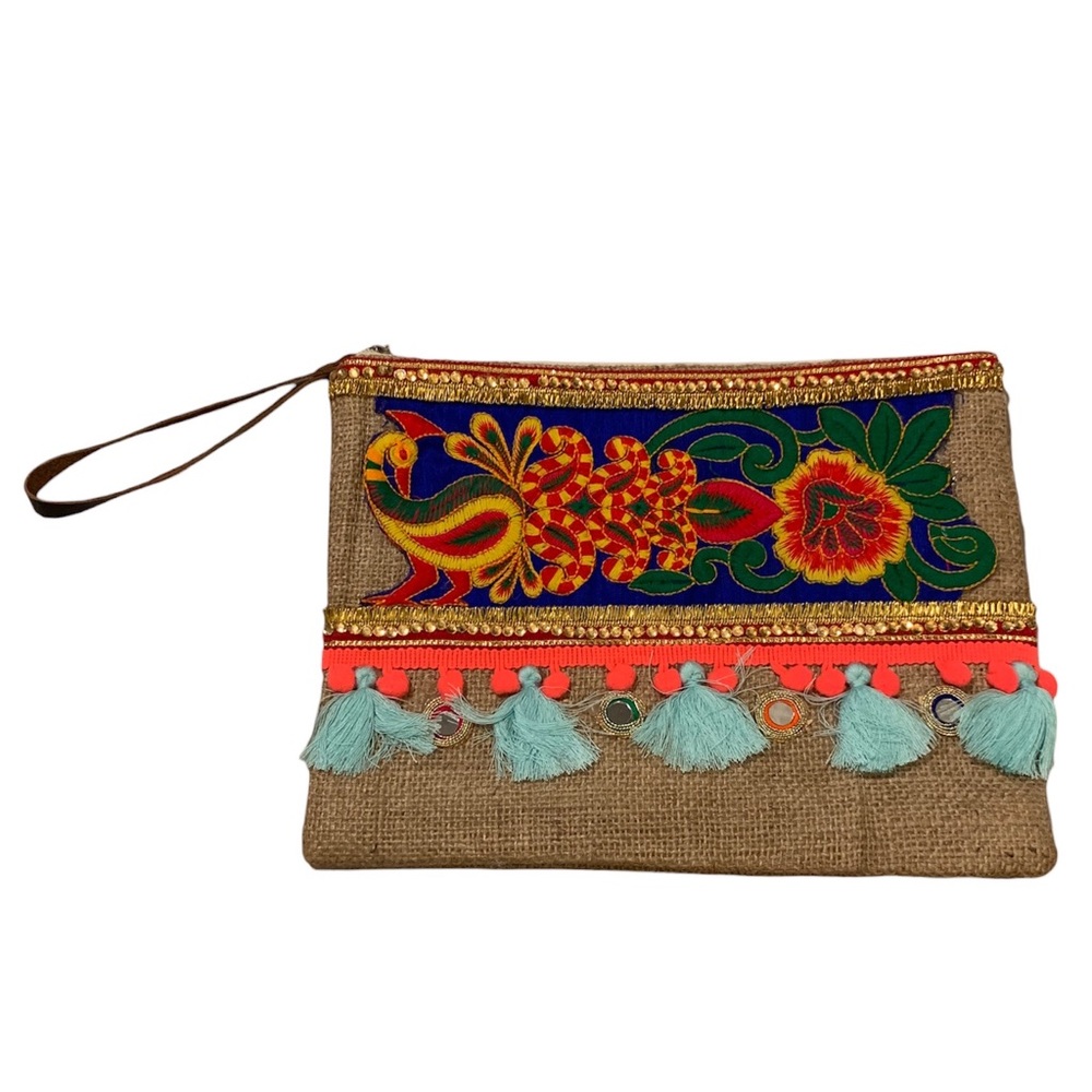 Balinese Handmade Cosmetic Clutch Pouch